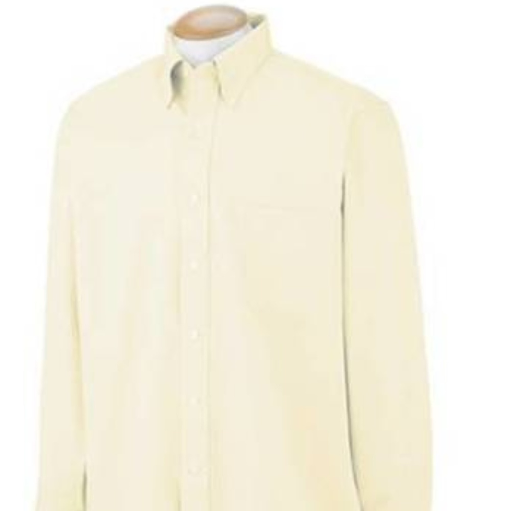 Van Heusen Men Dress Shirt Long-sleeve Button